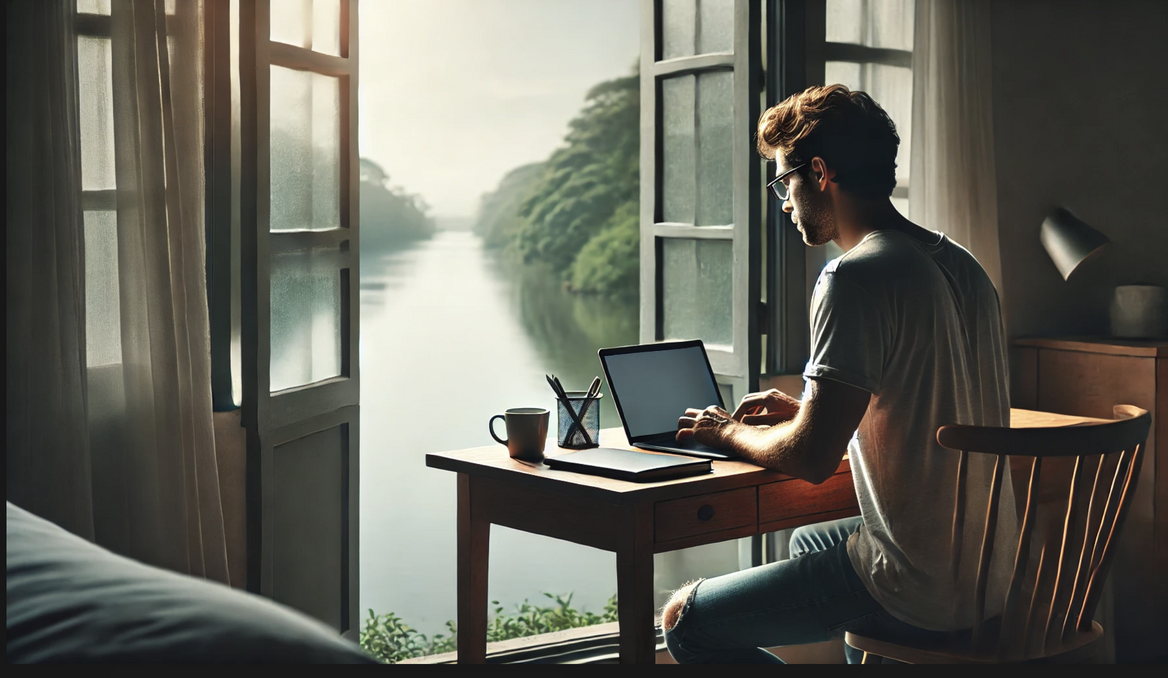 A new writer writing his first blog